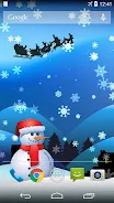 Christmas Magic Live Wallpaper Captura de pantalla 0