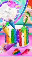 Rainbow Unicorn Cake Скриншот 1