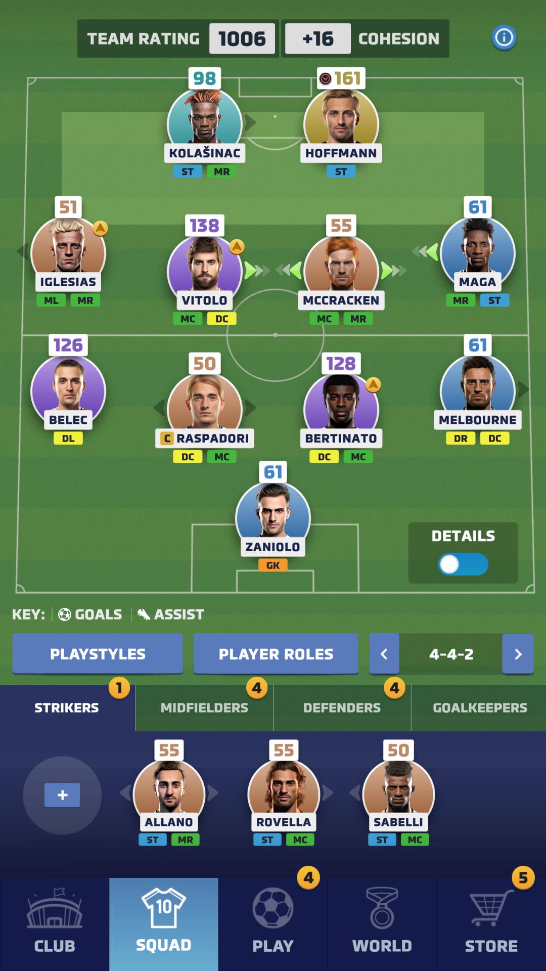 Soccer - Matchday Manager 24 स्क्रीनशॉट 1