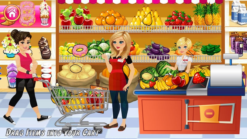 Supermarket Shopping Mall Game Ekran Görüntüsü 3