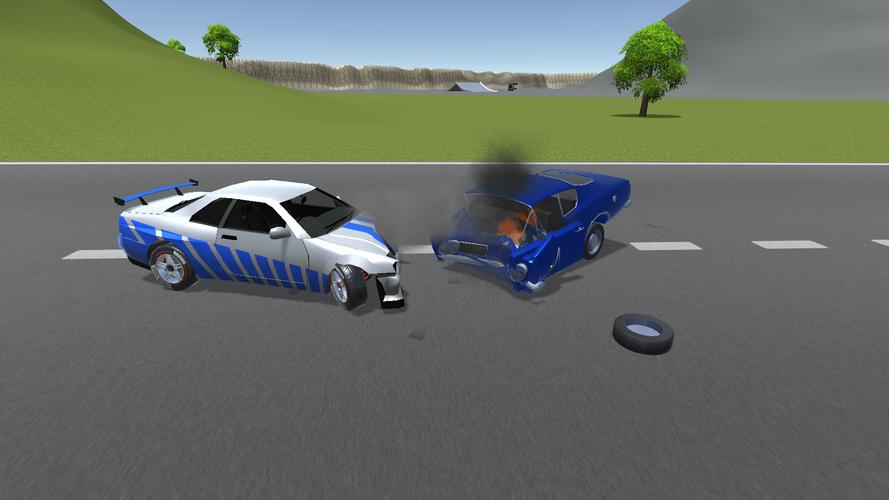 Car Crash Test and Stunts 3D Capture d'écran 0
