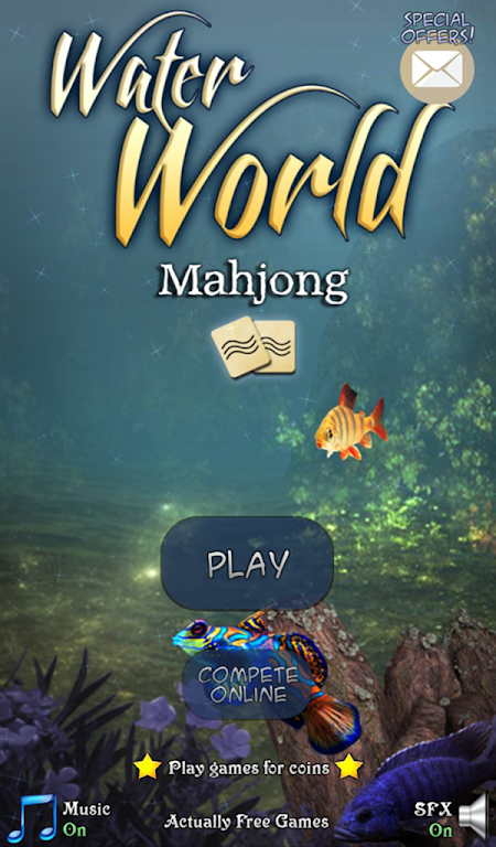 Hidden Mahjong: Underwater World Ảnh chụp màn hình 0