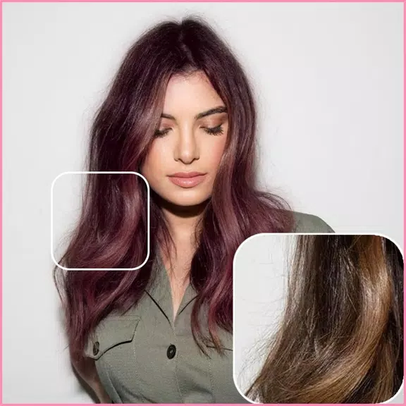 Hair Color Changer - Hair Dye स्क्रीनशॉट 2