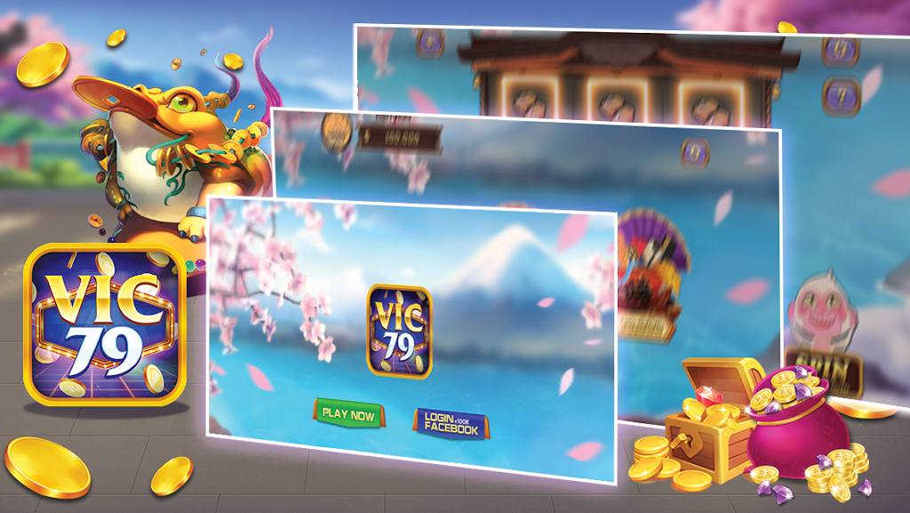 Vic79: Đánh Bài, Slot, Tài Xỉu スクリーンショット 0