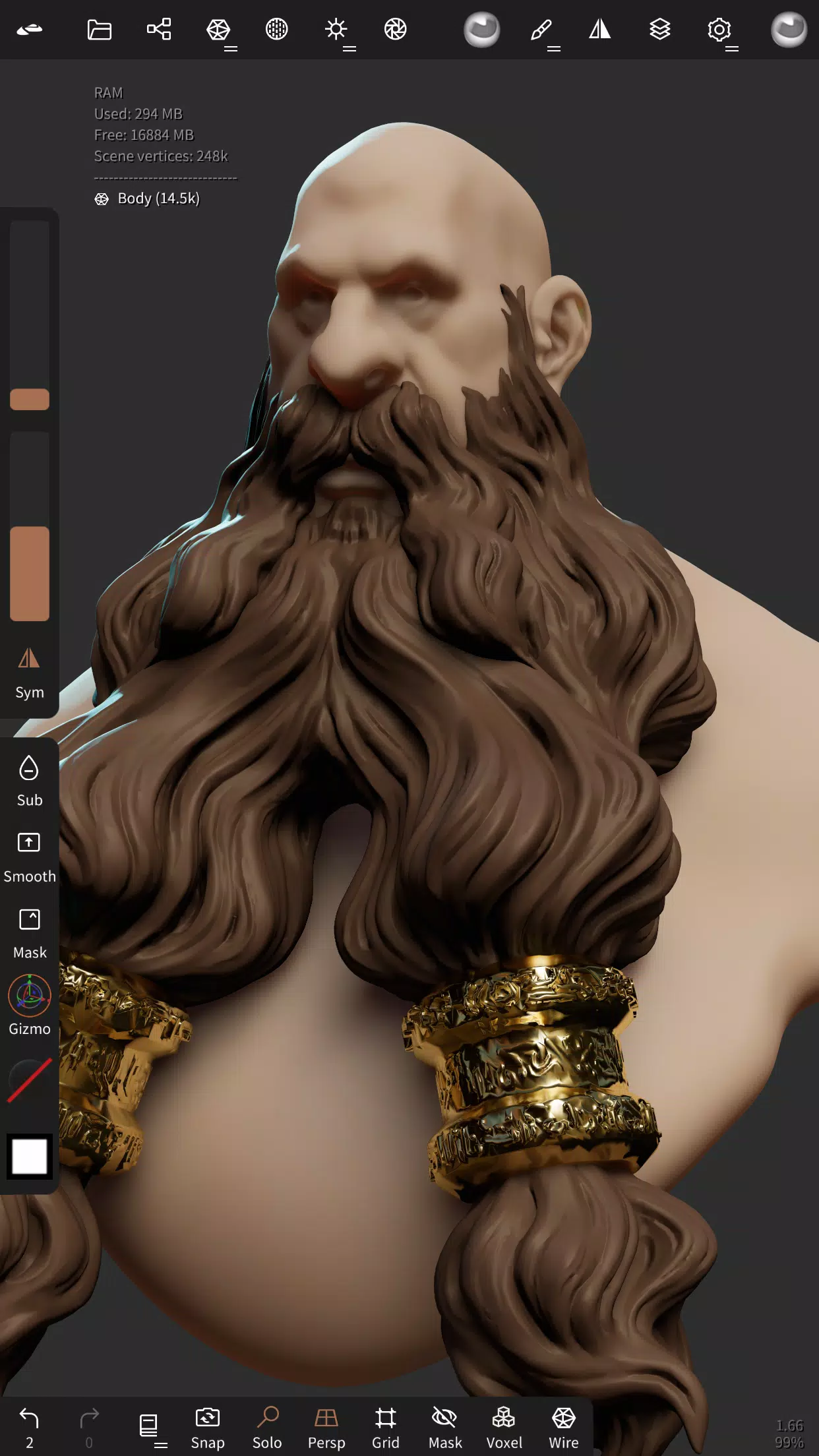 Nomad Sculpt Captura de pantalla 0