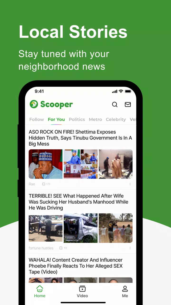 Scooper News: News Around You スクリーンショット 0