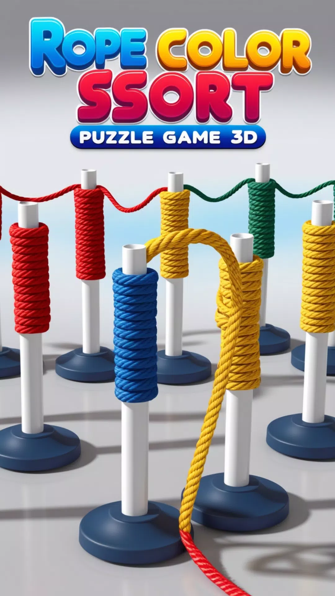 Rope Color Sort Puzzle Game 3D應用截圖第3張