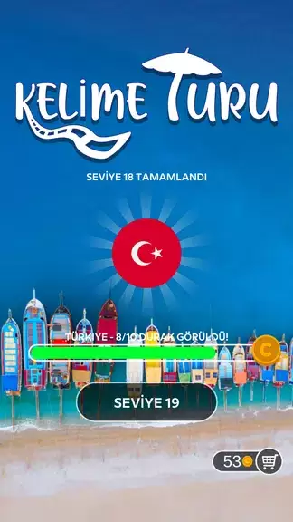 Schermata Kelime Turu - Türkçe Bulmacala 0