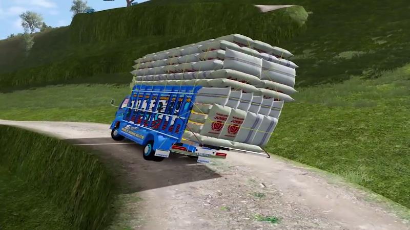 Truk Oleng Simulator Indonesia Captura de tela 2