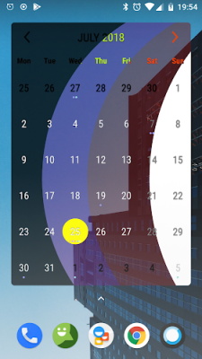 Month Calendar Widget by BiHSnow 스크린샷 2