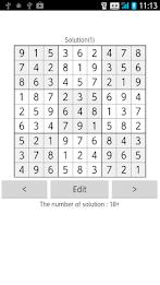 Sudoku Solver Multi Solutions Ekran Görüntüsü 3