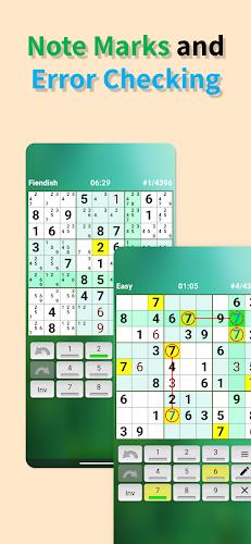 Sudoku offline Tangkapan skrin 3