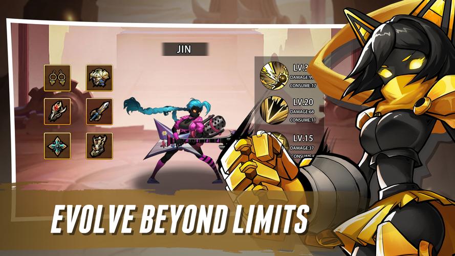 Stickman Master Ⅲ: Idle RPG应用截图第1张