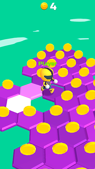 Do Not Fall .io Mod ဖန်သားပြင်ဓာတ်ပုံ 3