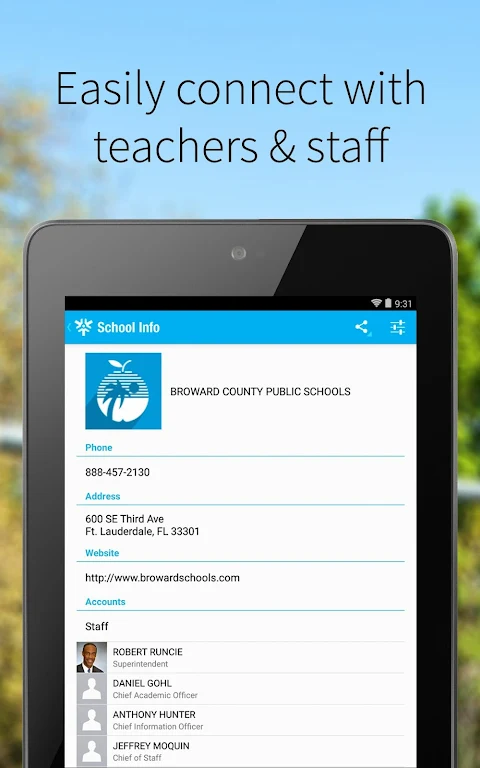 Broward County Public Schools Tangkapan skrin 1