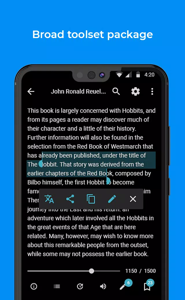 FullReader – e-book reader スクリーンショット 1