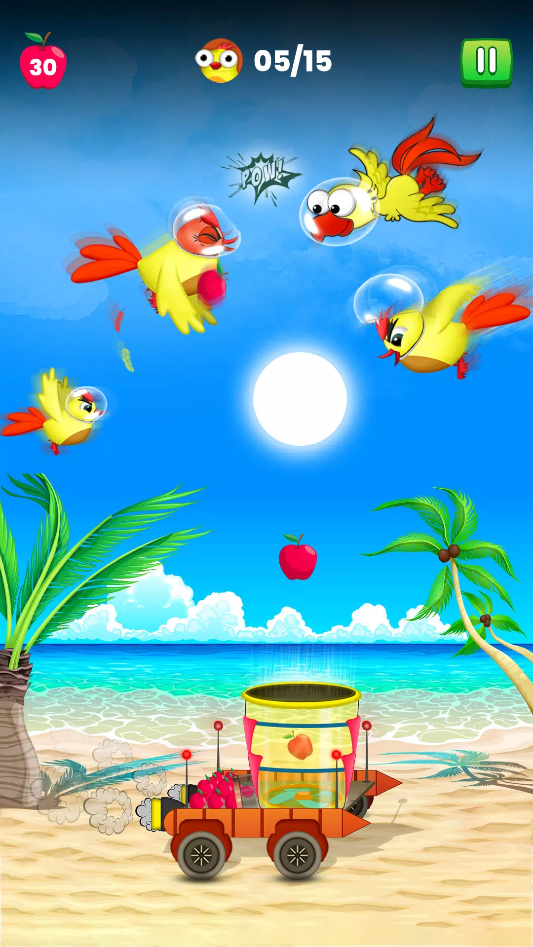 Schermata Hungry Birds Food: Bird Game 0