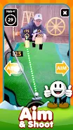 OneShot Golf - Robot Golf Game Screenshot 0