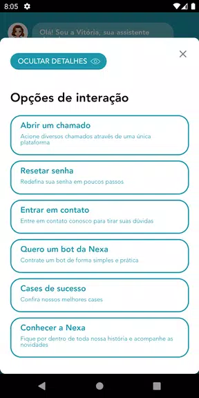 Vitória - Assistente Virtual N Capture d'écran 2