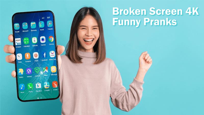 Broken Screen 4K Pranks Funny Capture d'écran 3