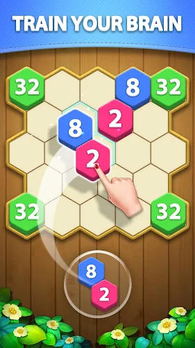 Hexa Block Puzzle - Merge! स्क्रीनशॉट 0