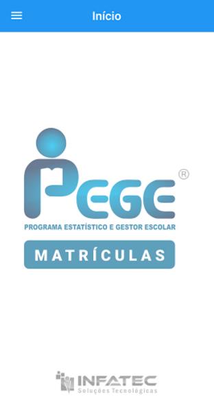 Matrículas Pege應用截圖第0張