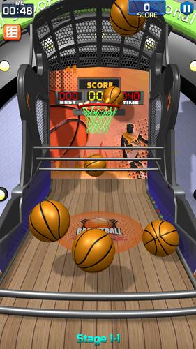 Flick Basketball Stages 스크린샷 0