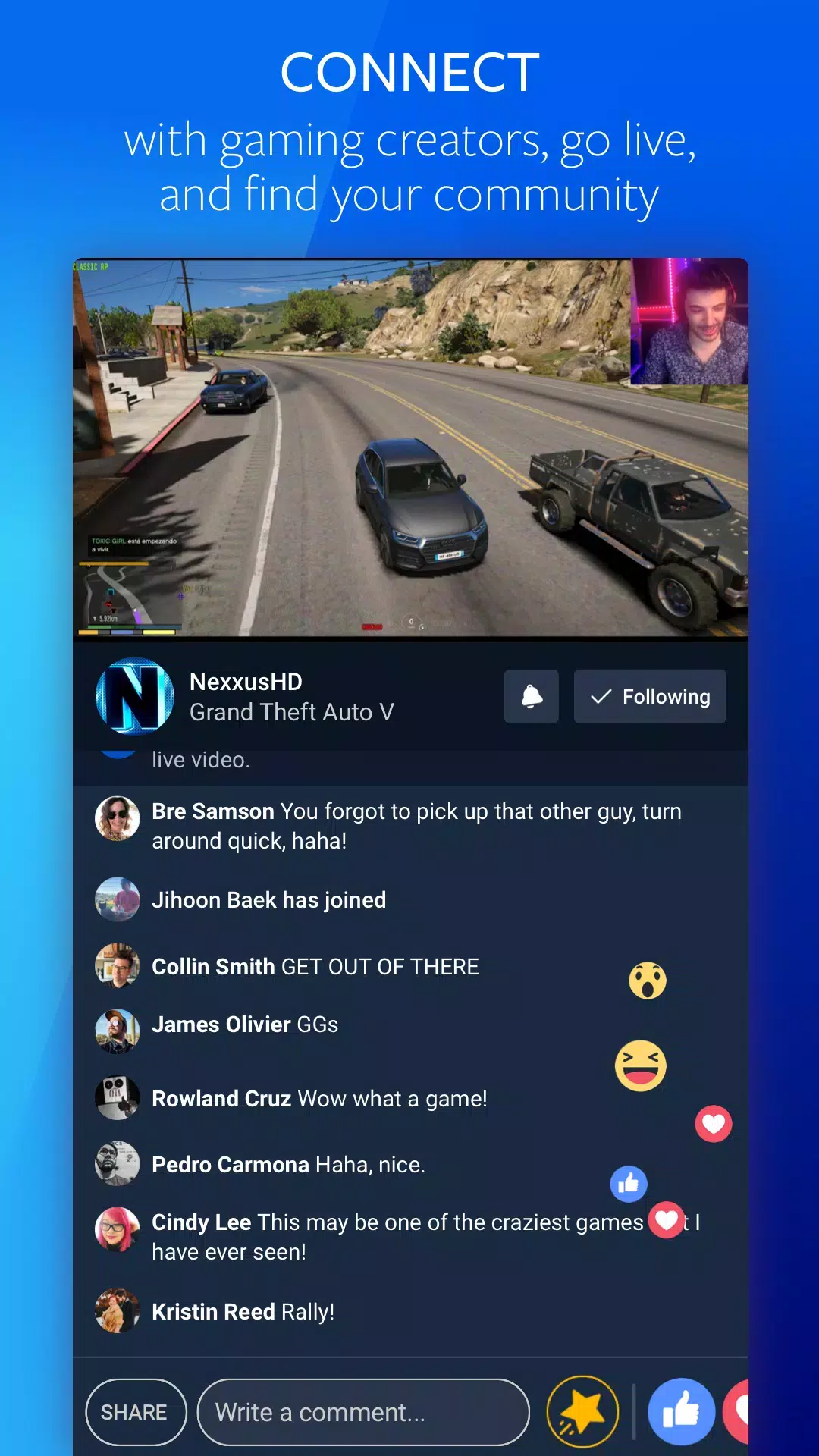 FaÇebook Gaming: Play, Watch, Ảnh chụp màn hình 2