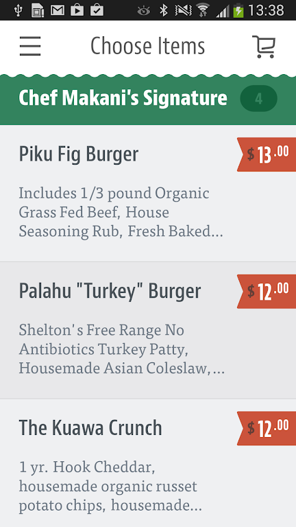 Pono Burger Captura de pantalla 2