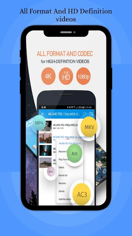 SNXX VIDEO PLAYER 2020 : All Format Video Player स्क्रीनशॉट 1