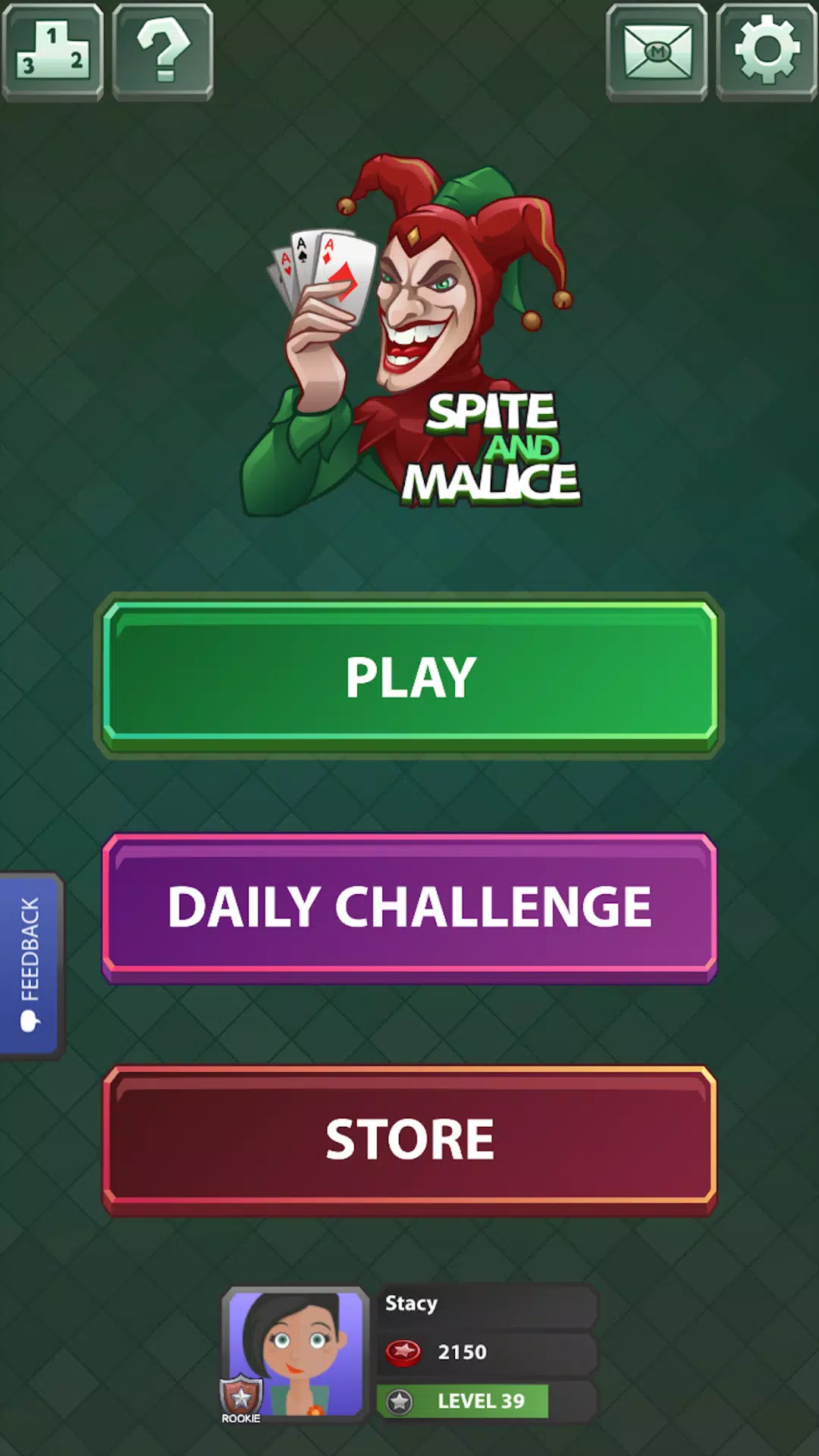 Spite & Malice - No Wifi Game स्क्रीनशॉट 3