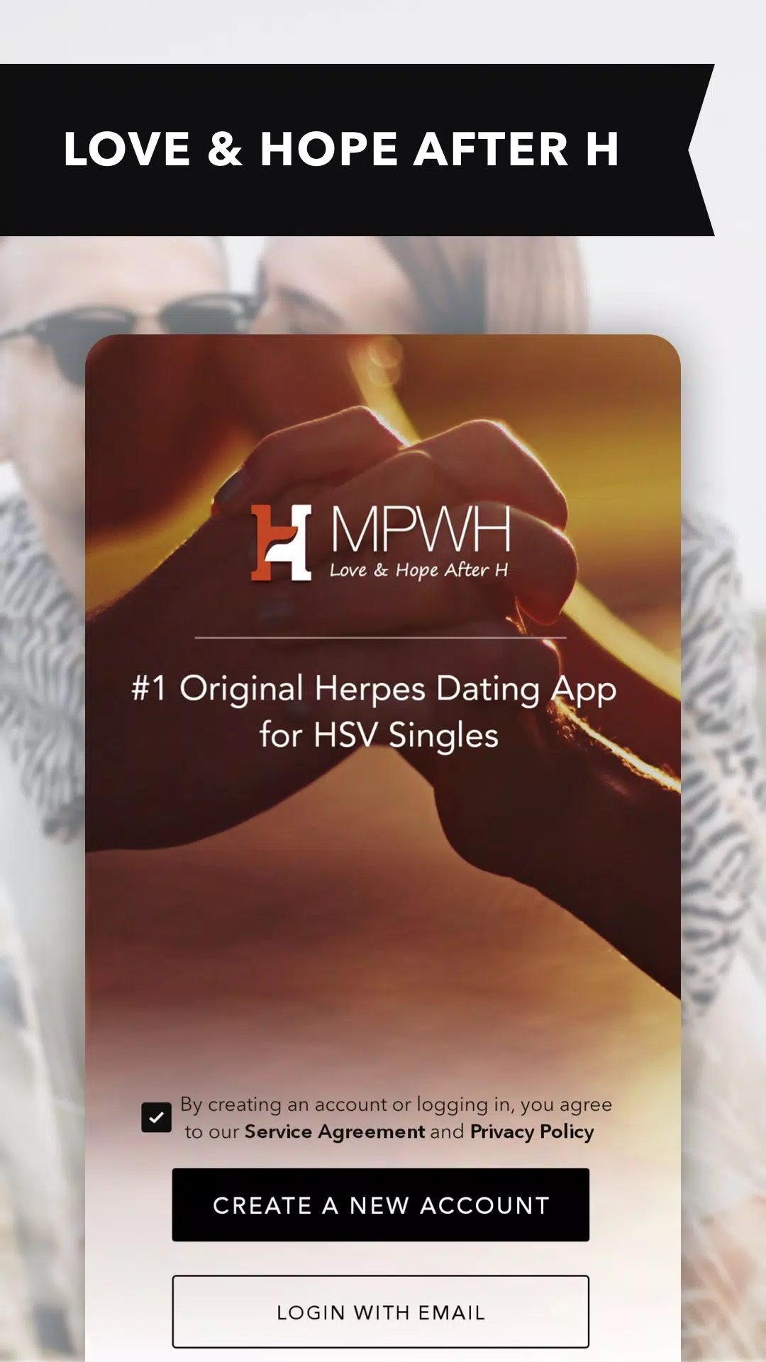 Herpes Positive Singles Dating Tangkapan skrin 0