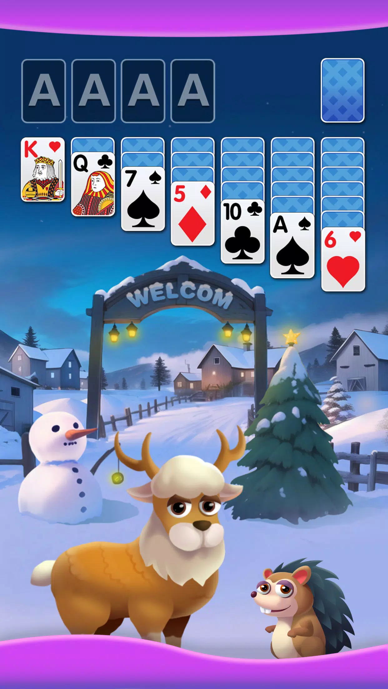 Solitaire Klondike Card Game Captura de tela 2