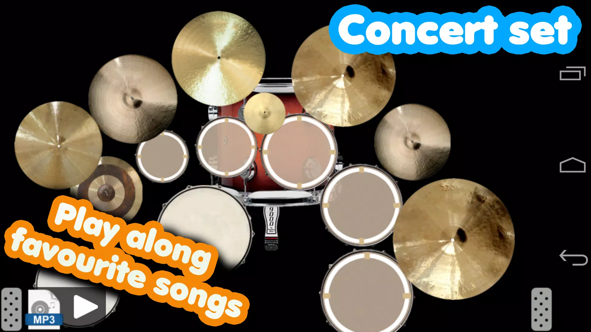 Drum Set - Drumming App ဖန်သားပြင်ဓာတ်ပုံ 1