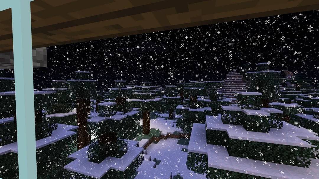 Minecraft Snow Biome種子