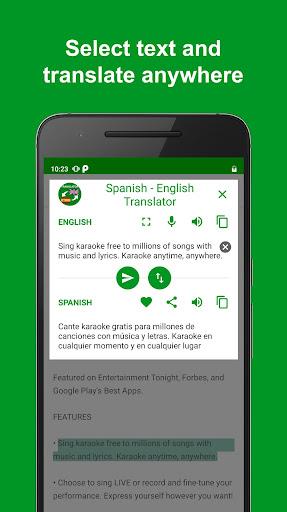 Spanish - English Translator স্ক্রিনশট 0