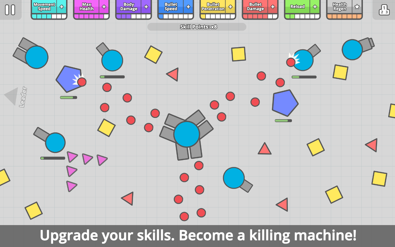 diep.io Ảnh chụp màn hình 2