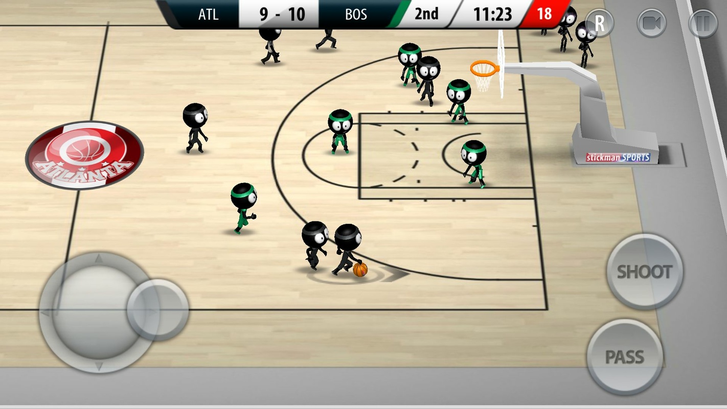 Stickman Basketball 2017 Screenshot 0