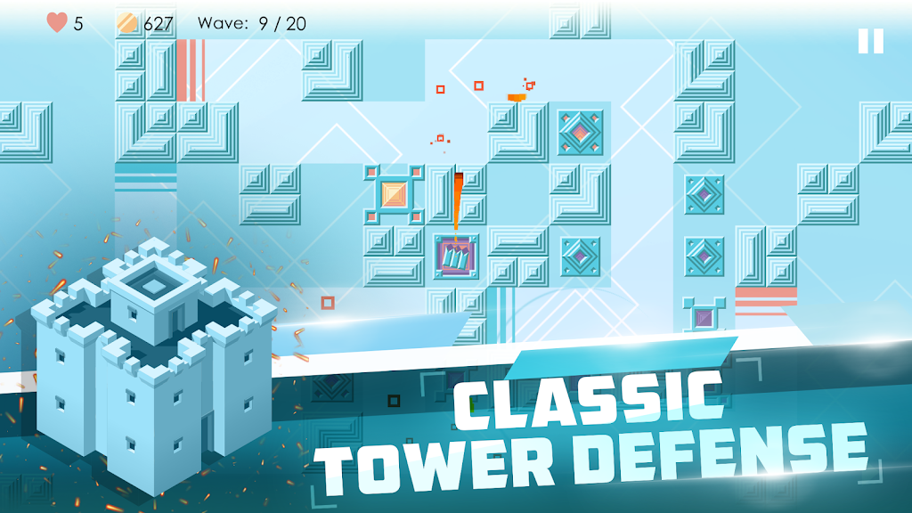 Mini TD 2: Relax Tower Defense ภาพหน้าจอ 2