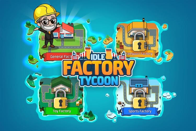 Idle Factory Tycoon: Business! Ảnh chụp màn hình 0