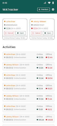 WATracker - Whats Tracker Ekran Görüntüsü 2