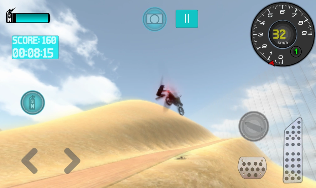 Desert Motocross Rally Screenshot 1