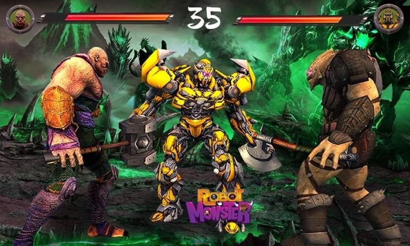 Schermata Monster vs Robot Extreme Fight 3