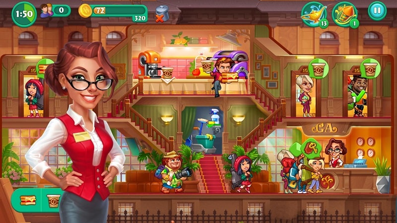 Schermata Grand Hotel Mania 2