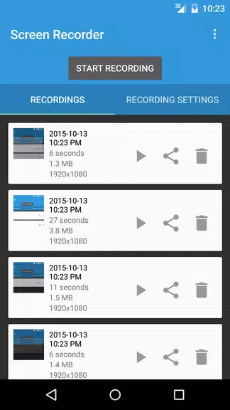 Riv Screen Recorder ภาพหน้าจอ 1