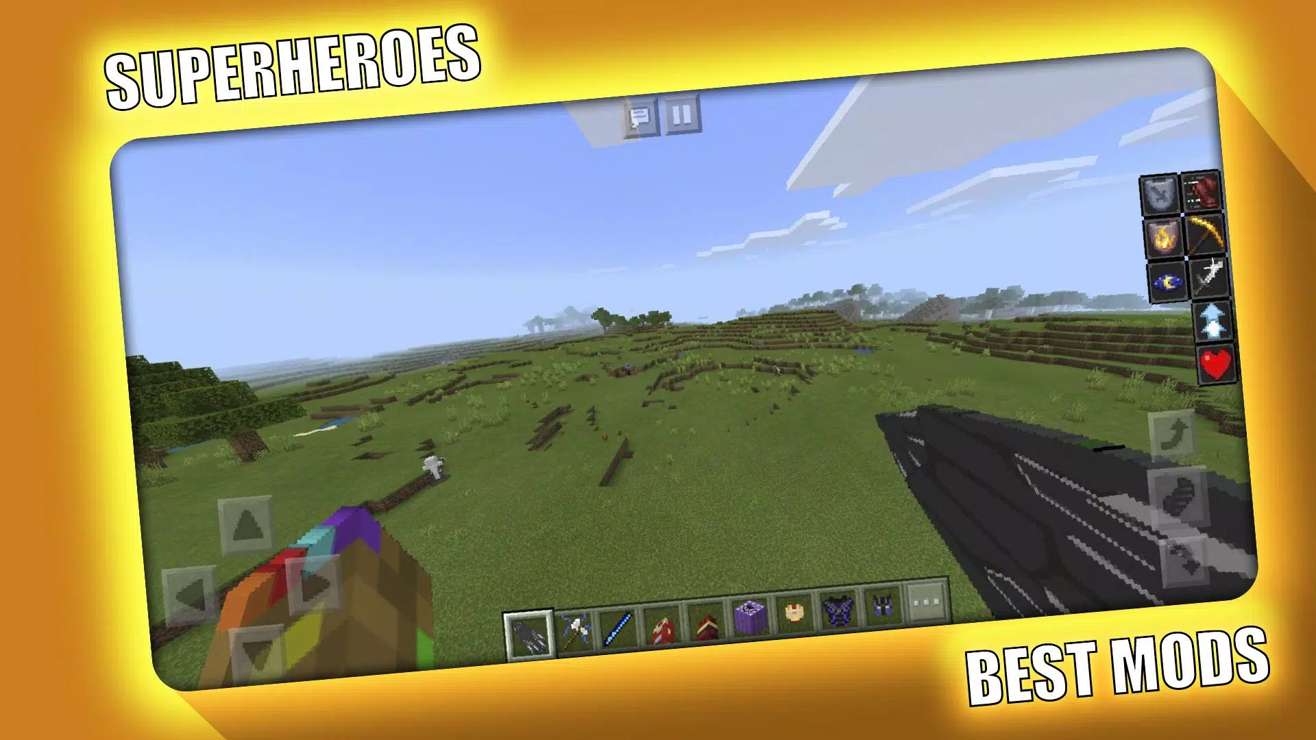 Superheroes Mod for Minecraft Screenshot 3