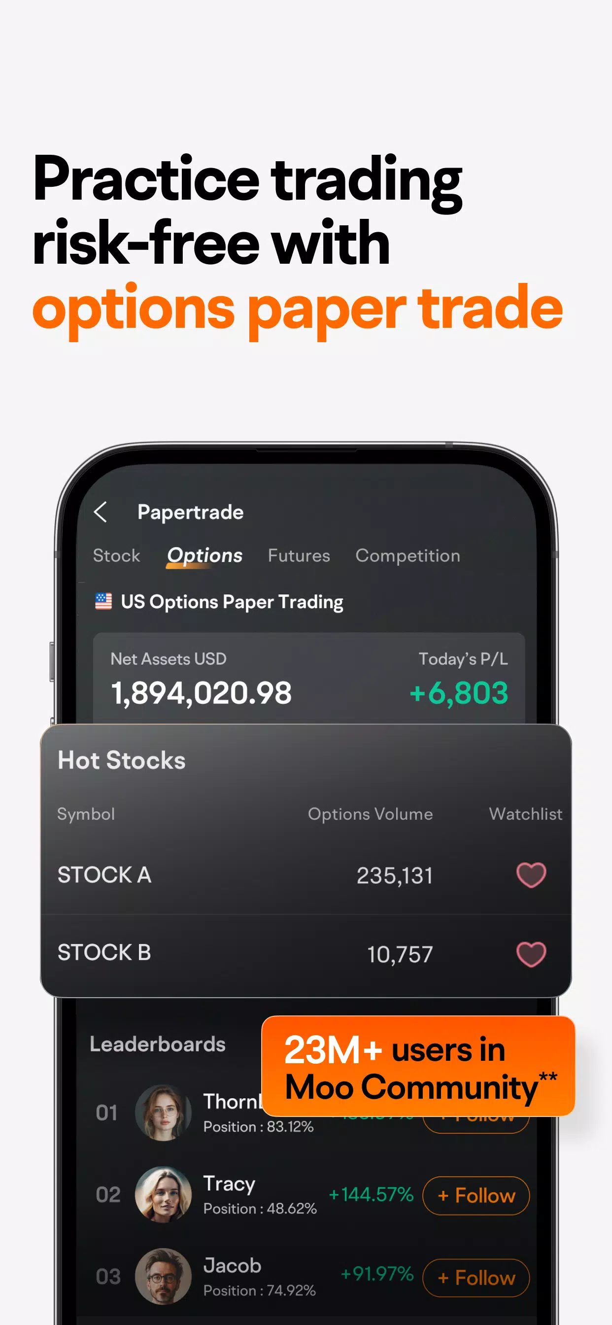 moomoo: options & stocks स्क्रीनशॉट 2