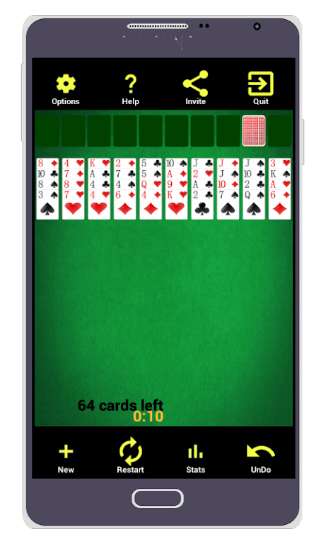 Free Solitaire - Forty Thieves स्क्रीनशॉट 0