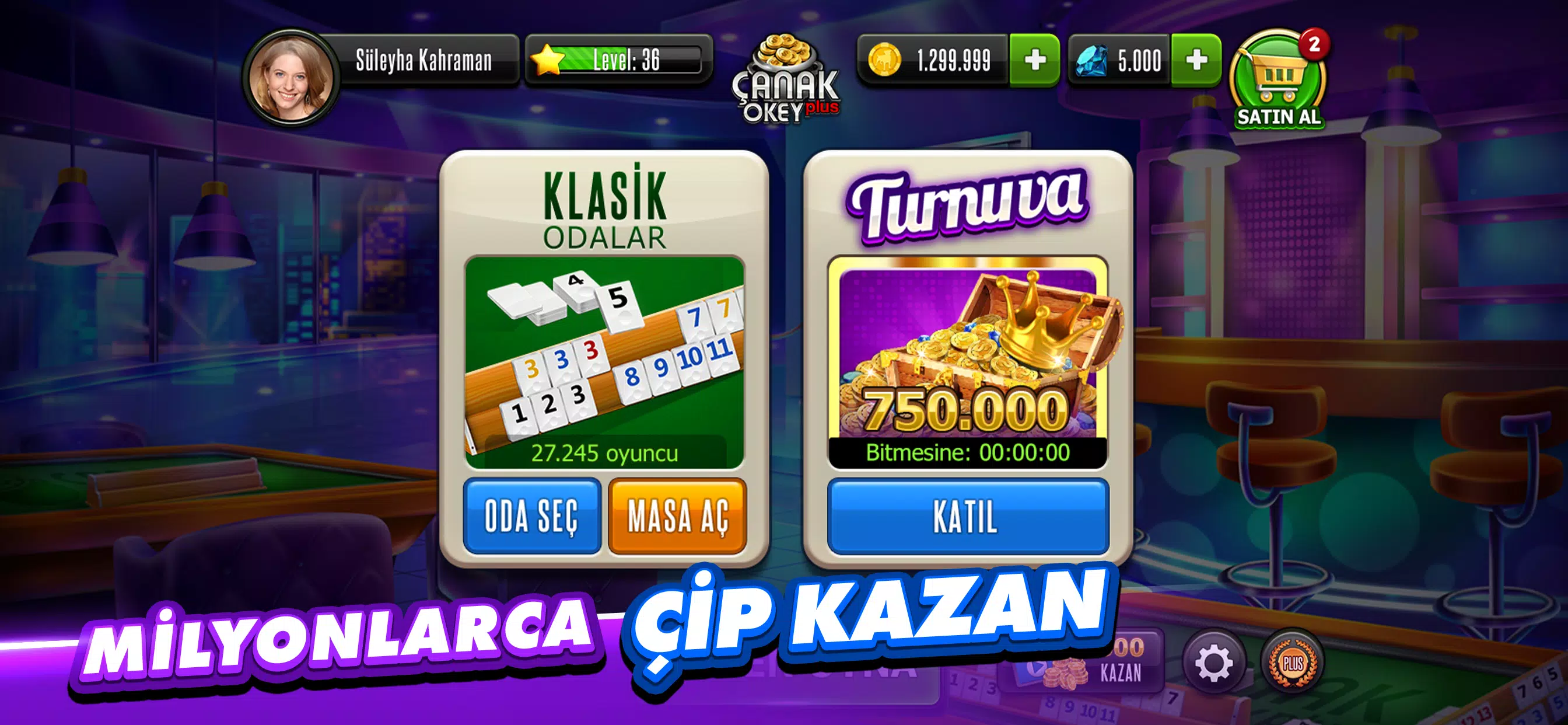 Çanak Okey Plus Screenshot 2