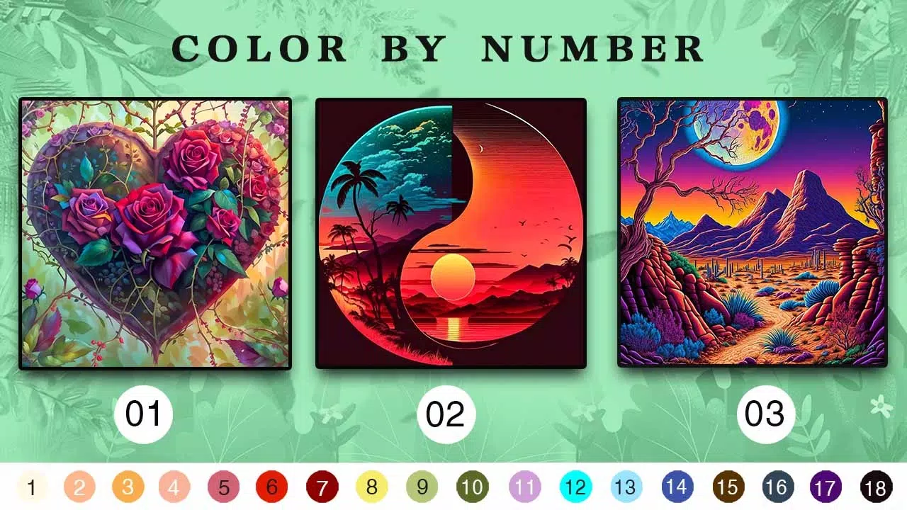 Color Master - Color by Number 스크린샷 1